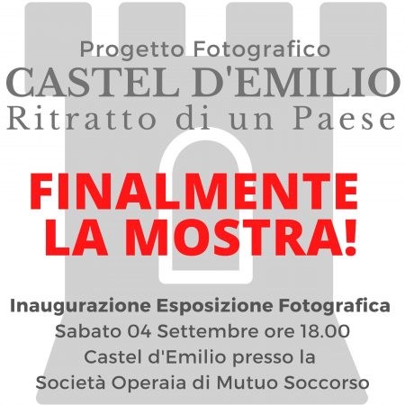 Esposizione fotografica del progetto Castel d’Emilio Ritratto di un Paese